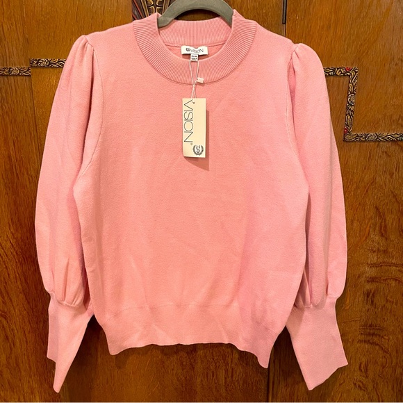 Visions Sweaters - 2XL/3XL NWT Visions Pink Sweater